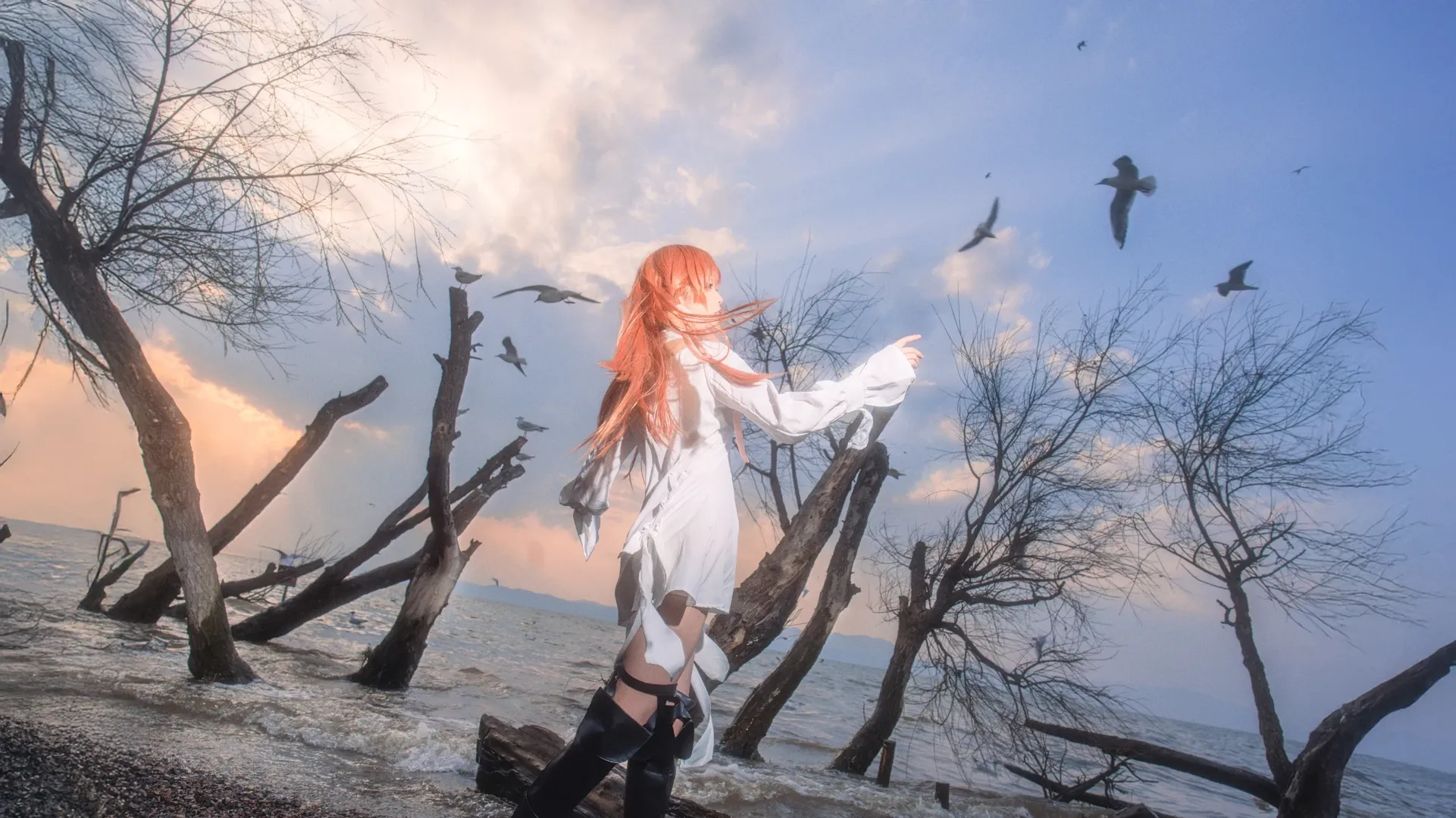 明日方舟, 旅拍, cosplay摄影, 阿尔图罗cos, 云南旅拍 - 第2张