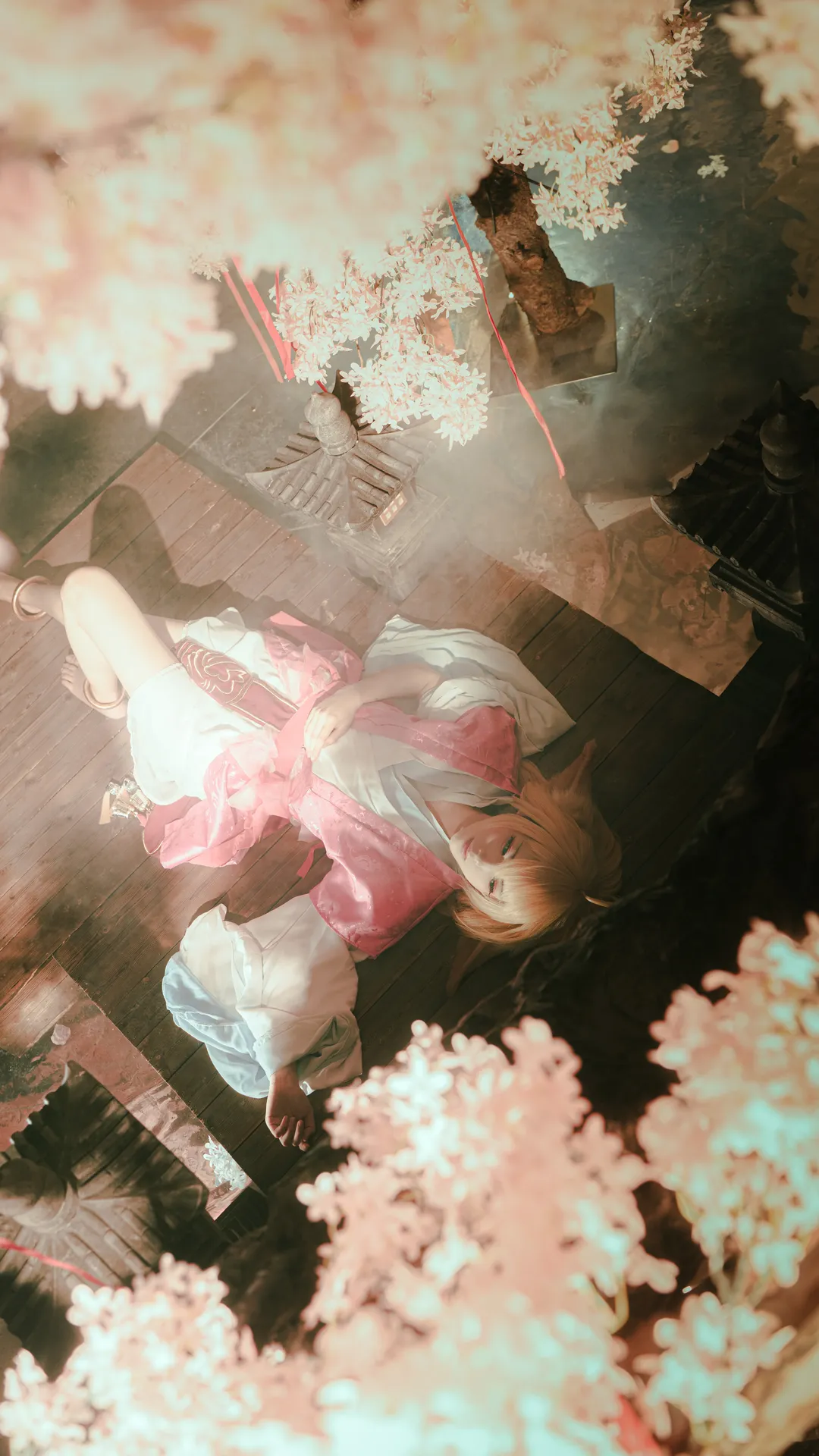 涂山红红cos, 狐妖小红娘, cosplay摄影, 古风写真, 兽耳cos
