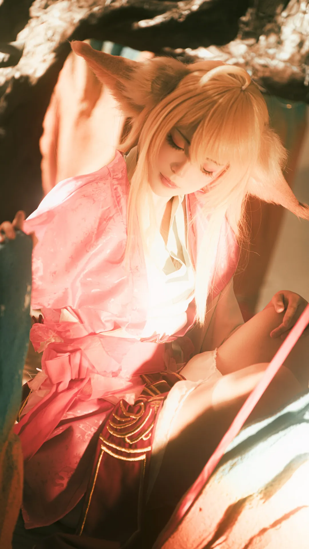 涂山红红cos, 狐妖小红娘, cosplay摄影, 古风写真, 兽耳cos - 第2张