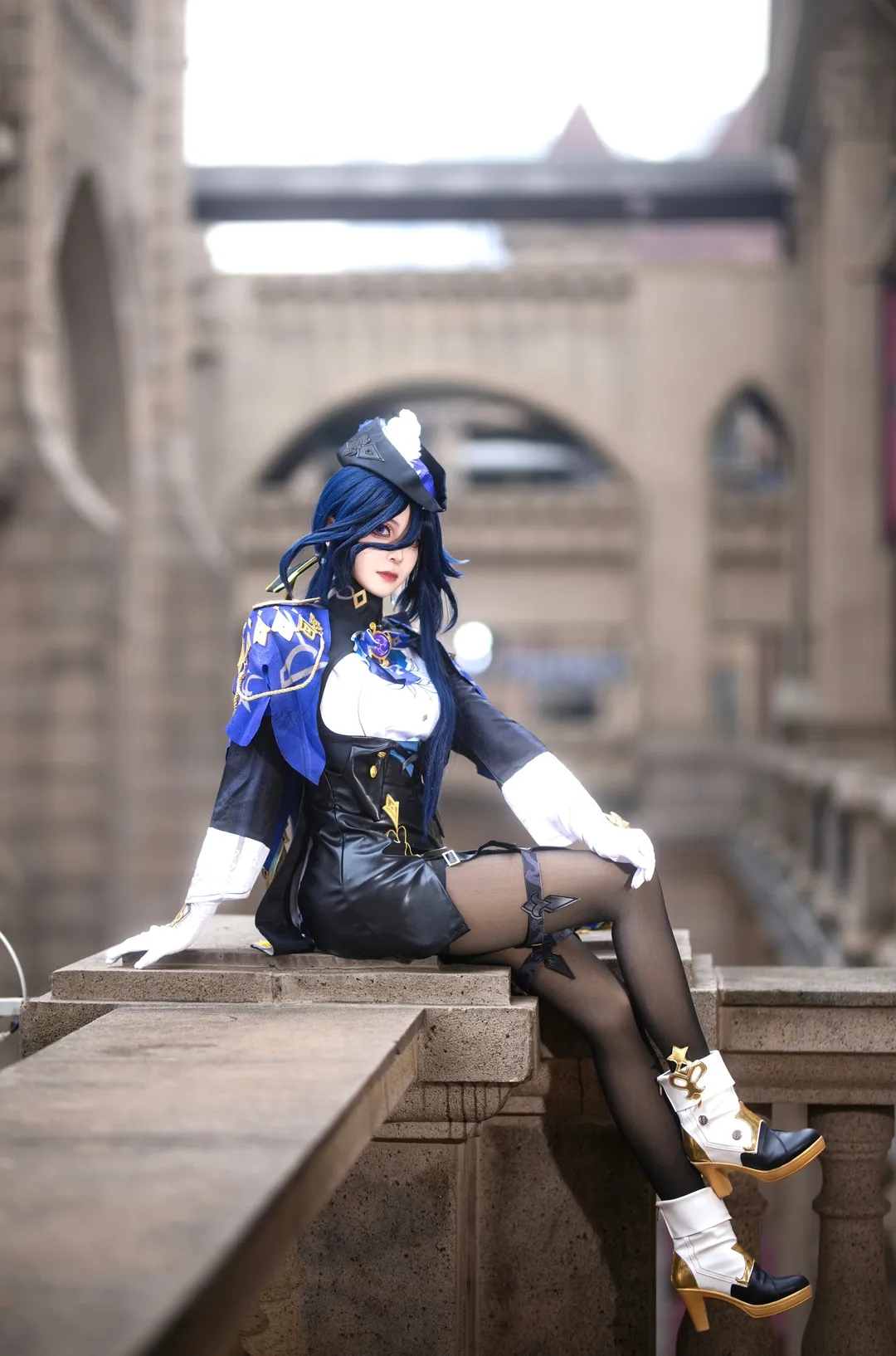 原神, cosplay摄影, 克洛琳德cos, 角色扮演穿搭, 决斗代理人