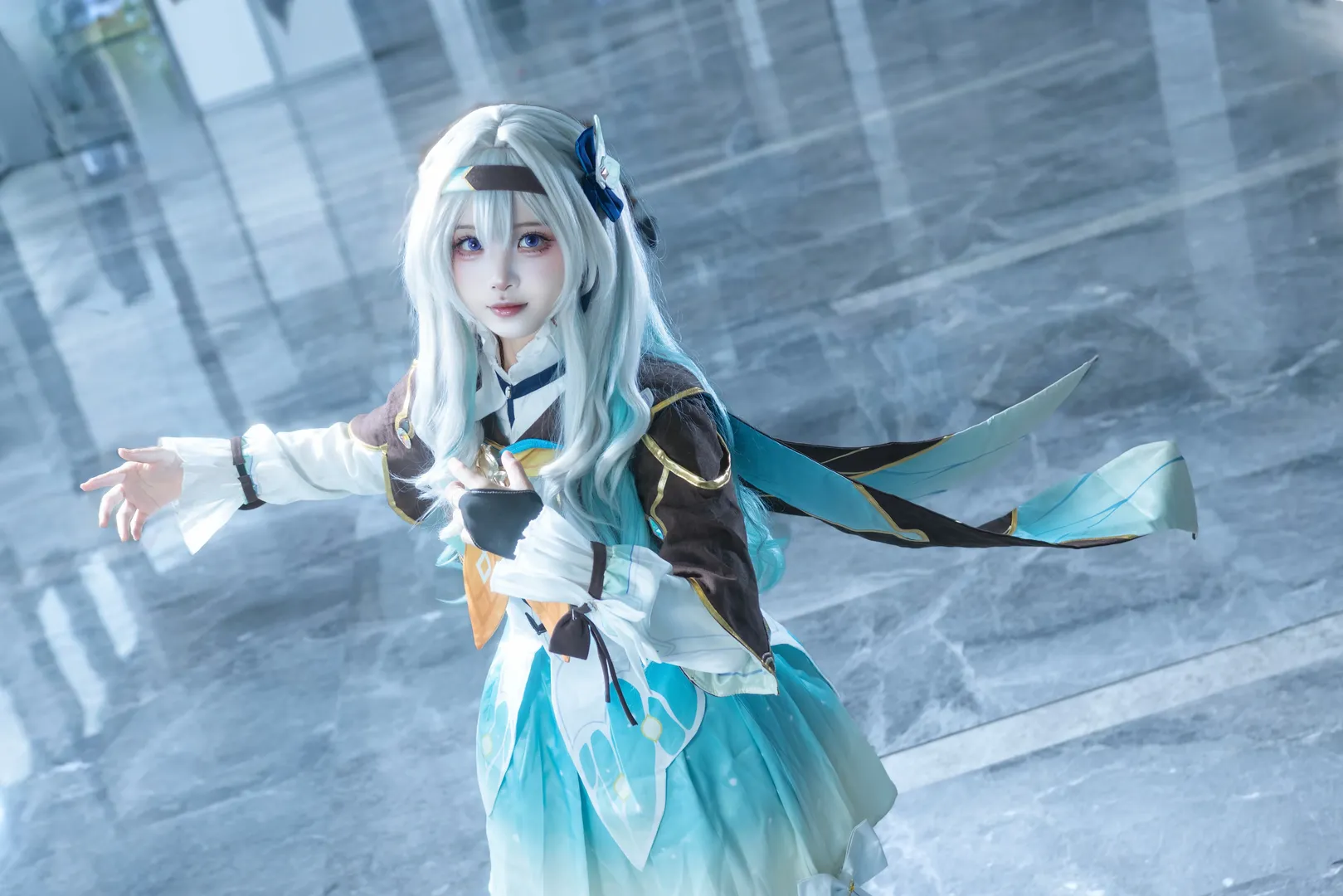 ロールプレイ, ホタル コスプレ, 崩壊：スターレイル, イベント写真, CGFアニメコンベンション - 2枚目