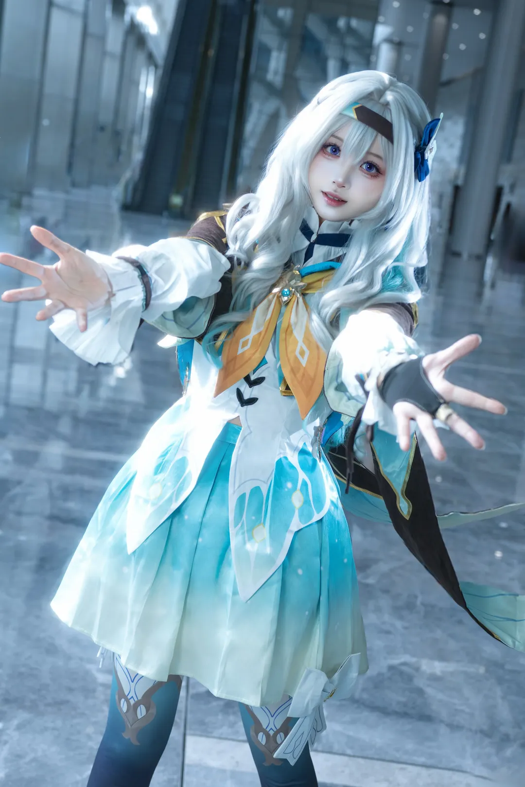 ロールプレイ, ホタル コスプレ, 崩壊：スターレイル, イベント写真, CGFアニメコンベンション - 3枚目