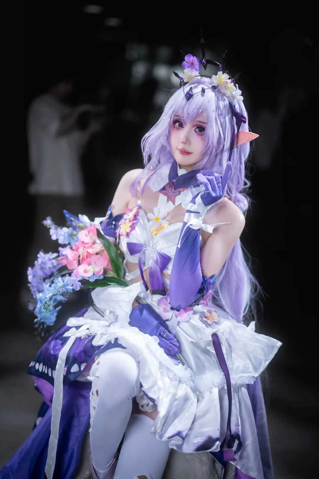 崩坏星穹铁道, 翁法罗斯, 漫展场照, 遐蝶cos, 精灵耳Cosplay - 第1张