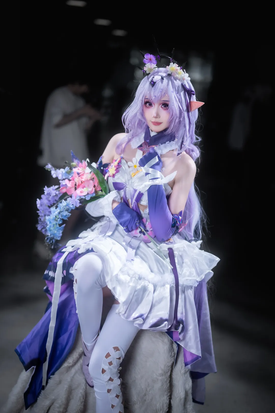 崩坏星穹铁道, 翁法罗斯, 漫展场照, 遐蝶cos, 精灵耳Cosplay - 第2张