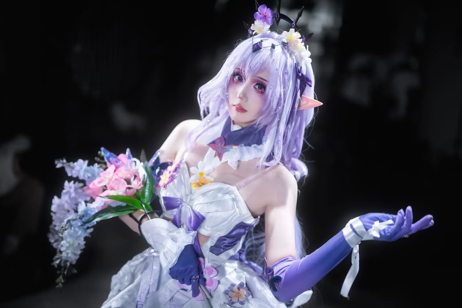 崩坏星穹铁道, 翁法罗斯, 漫展场照, 遐蝶cos, 精灵耳Cosplay - 第3张