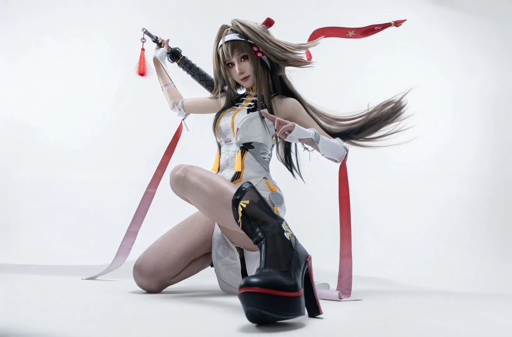 葉瞬光 コスプレ, ゼンレスゾーンゼロ, 二次元撮影, コスプレコーディネート, 戦闘スタイル - 4枚目