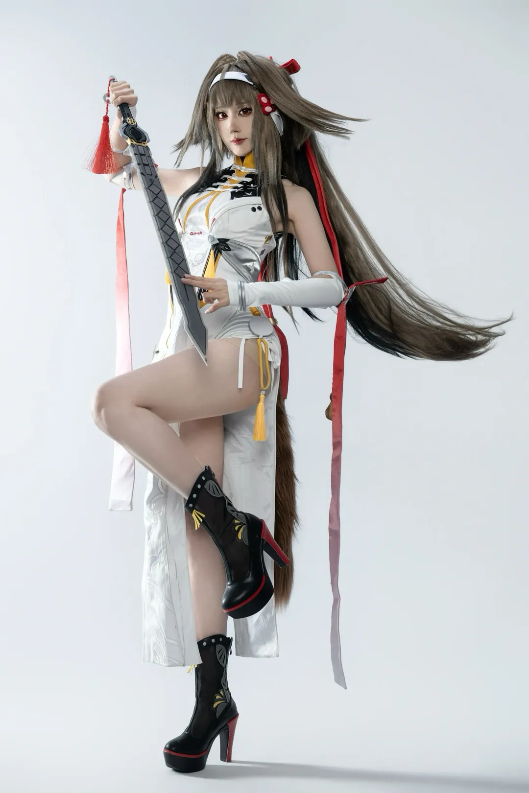 叶瞬光cos, 绝区零, 二次元摄影, cosplay穿搭, 战斗风造型