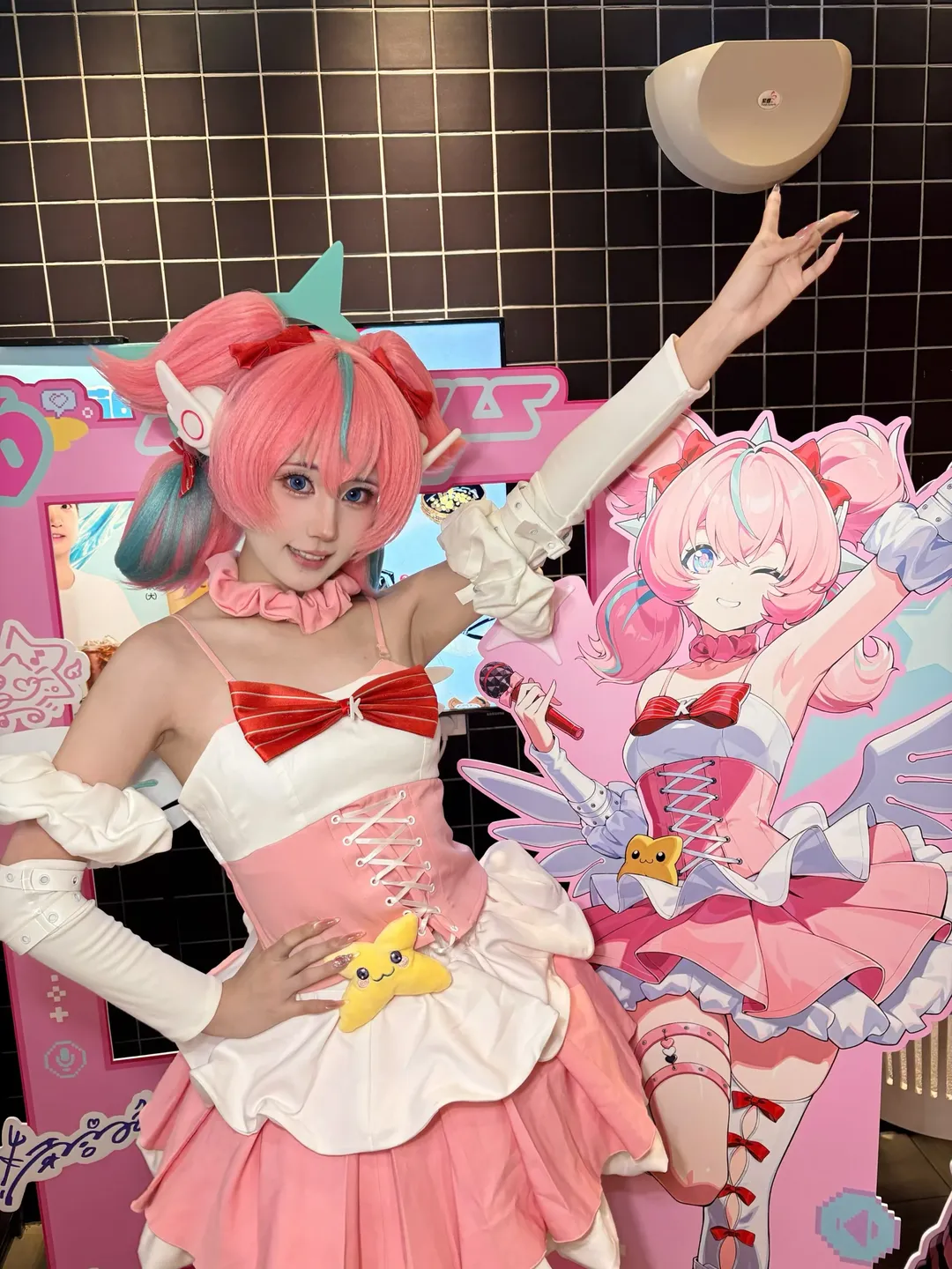 绝区零, 二次元少女, cosplay日常, 肯德基联动, 妄想天使爱芮cos - 第1张