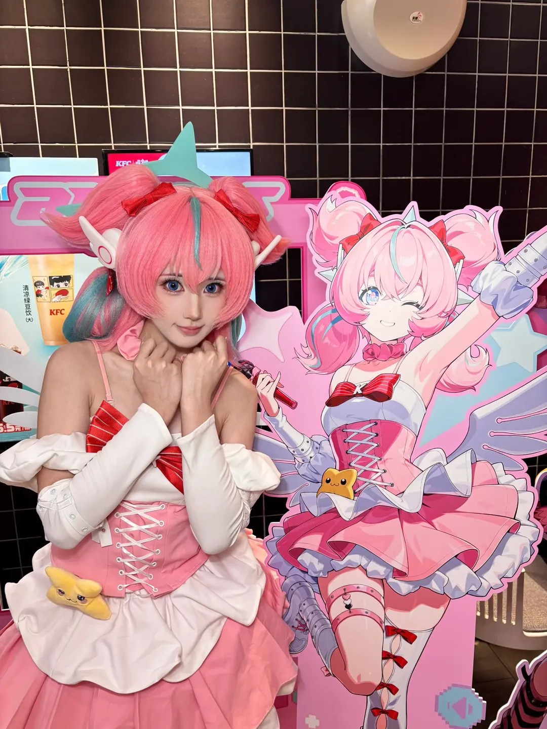 绝区零, 二次元少女, cosplay日常, 肯德基联动, 妄想天使爱芮cos - 第2张