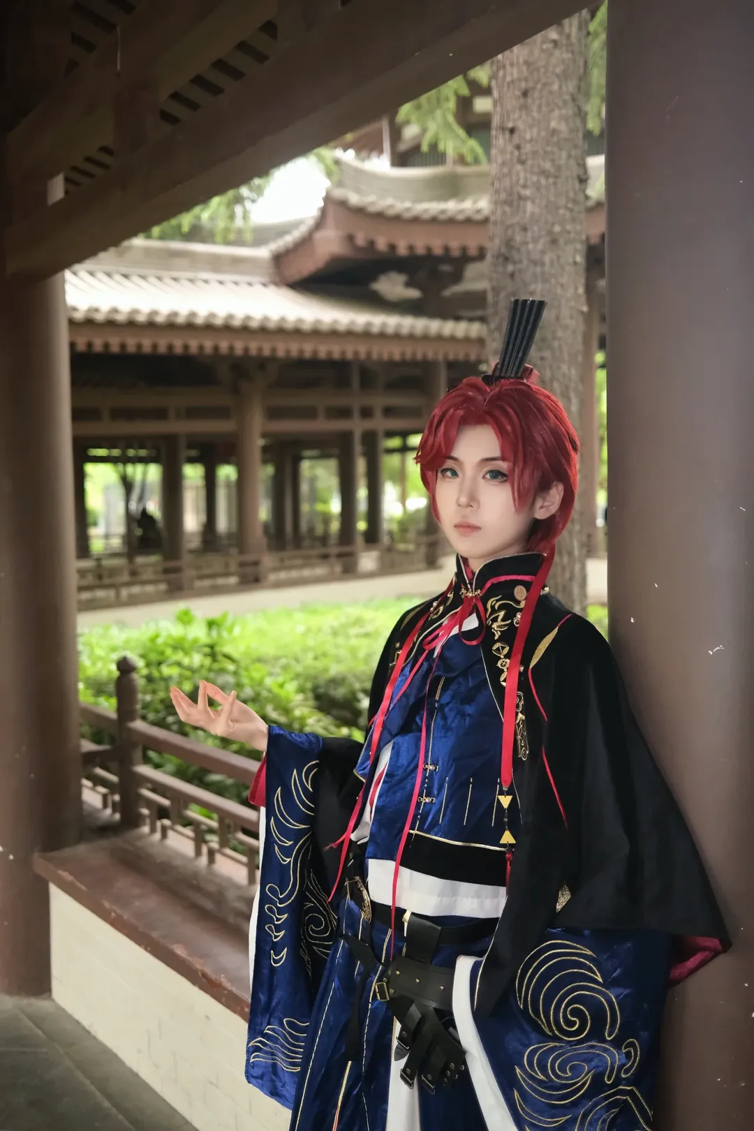 汉服造型, 孙权cos, 国风摄影, 游戏角色扮演, 代号鸢 - 第1张