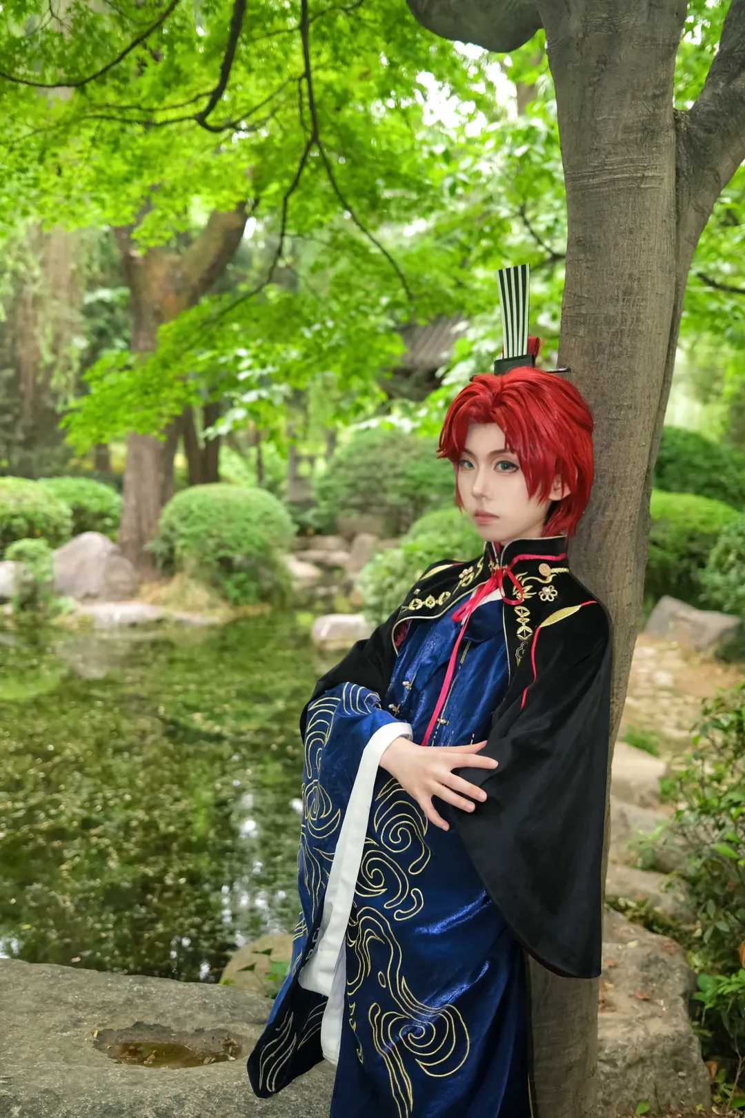 汉服造型, 孙权cos, 国风摄影, 游戏角色扮演, 代号鸢 - 第2张