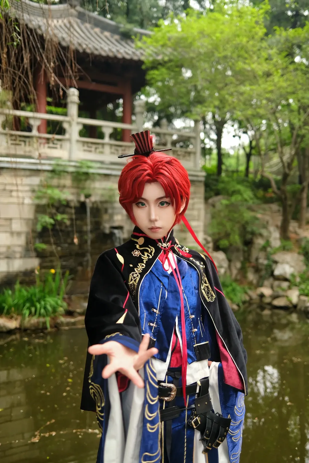汉服造型, 孙权cos, 国风摄影, 游戏角色扮演, 代号鸢 - 第7张