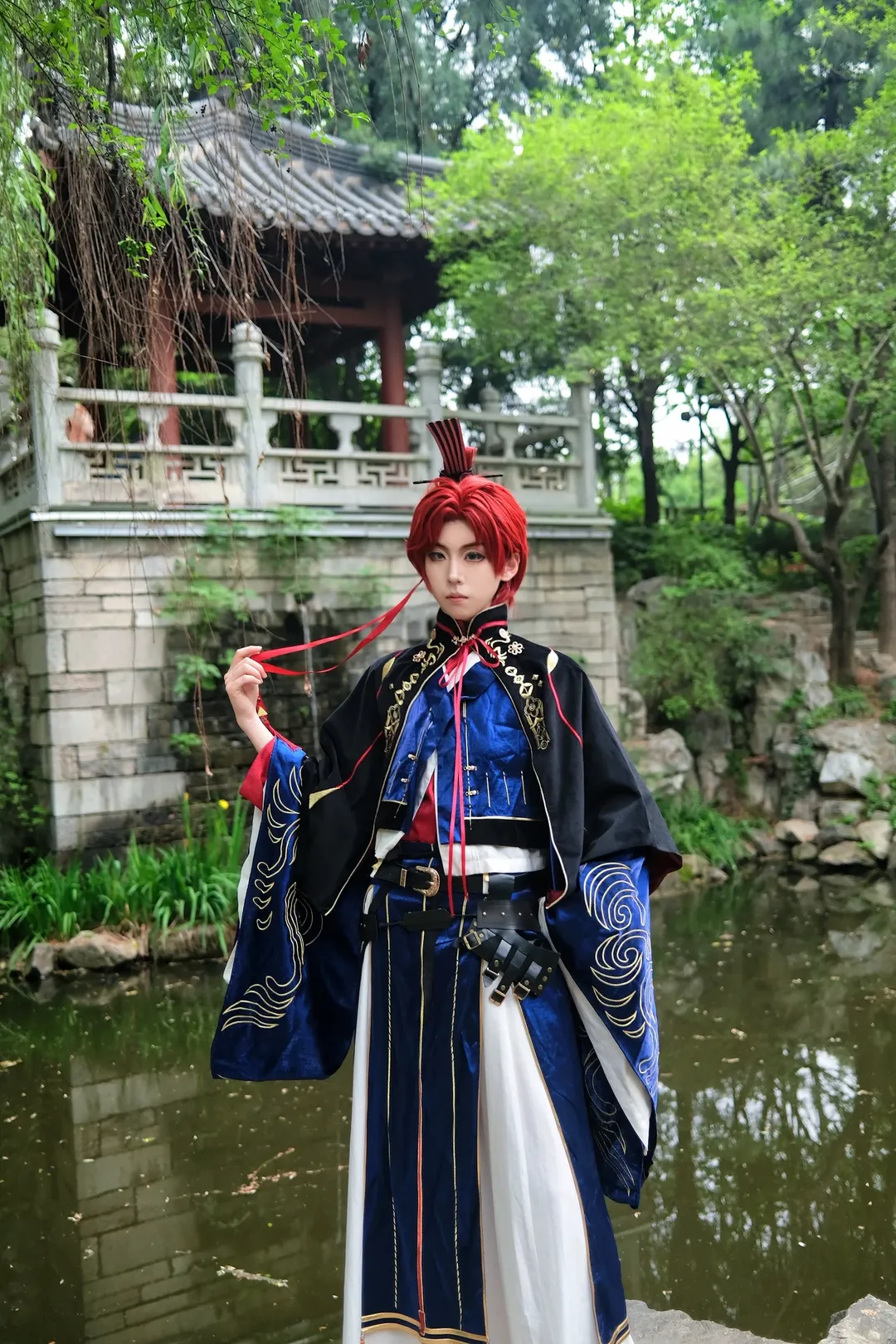 汉服造型, 孙权cos, 国风摄影, 游戏角色扮演, 代号鸢 - 第8张