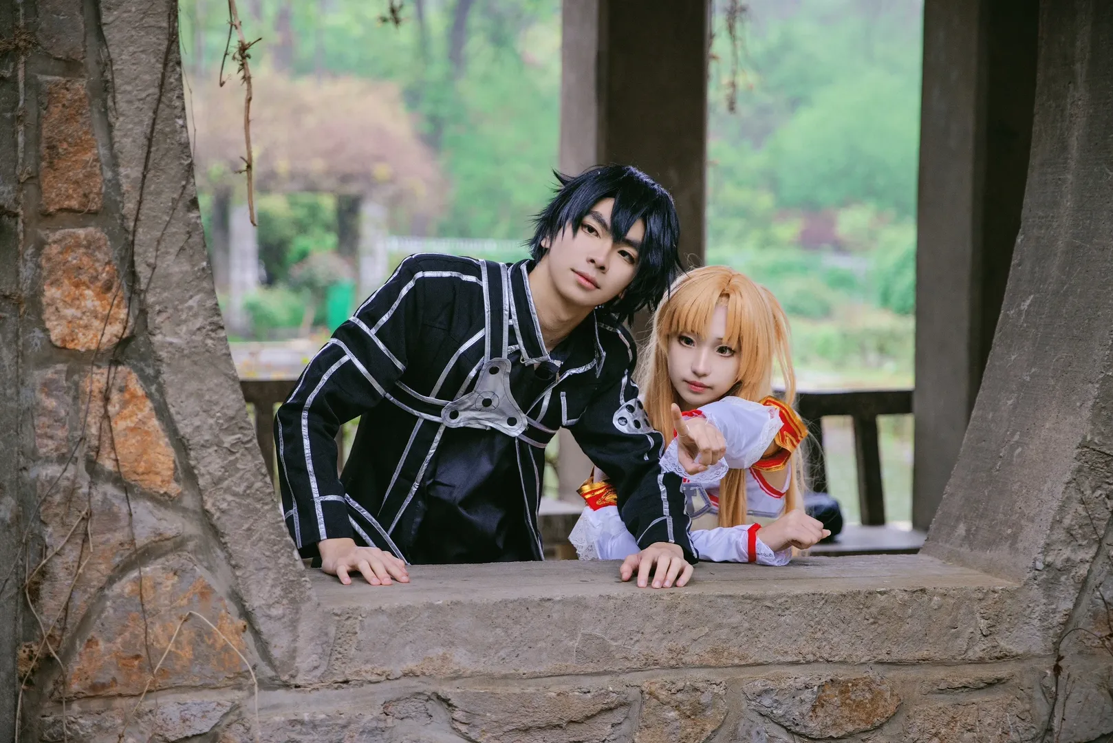 亚丝娜cos, 刀剑神域, cosplay正片, 二次元日常, 户外cos摄影 - 第3张
