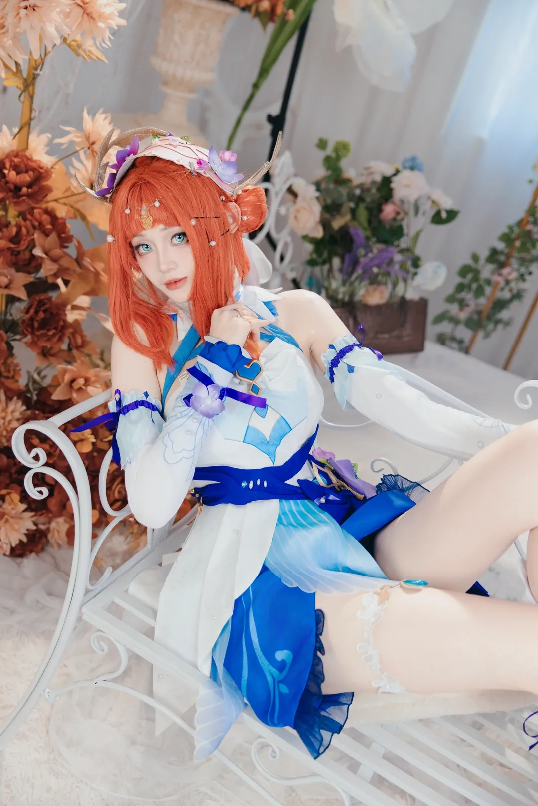 原神, 角色还原, 妮露cos, cosplay正片, 梦幻写真