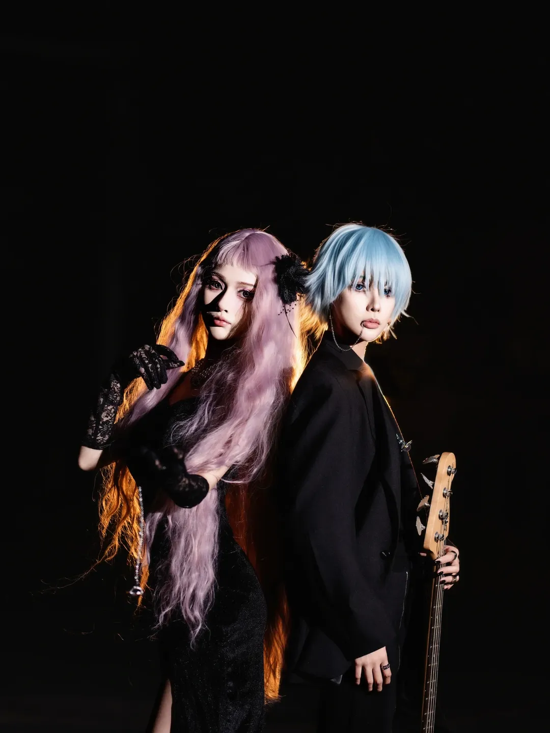 cosplay摄影, 双人角色扮演, NANA, 蕾拉cos, 真一cos - 第1张