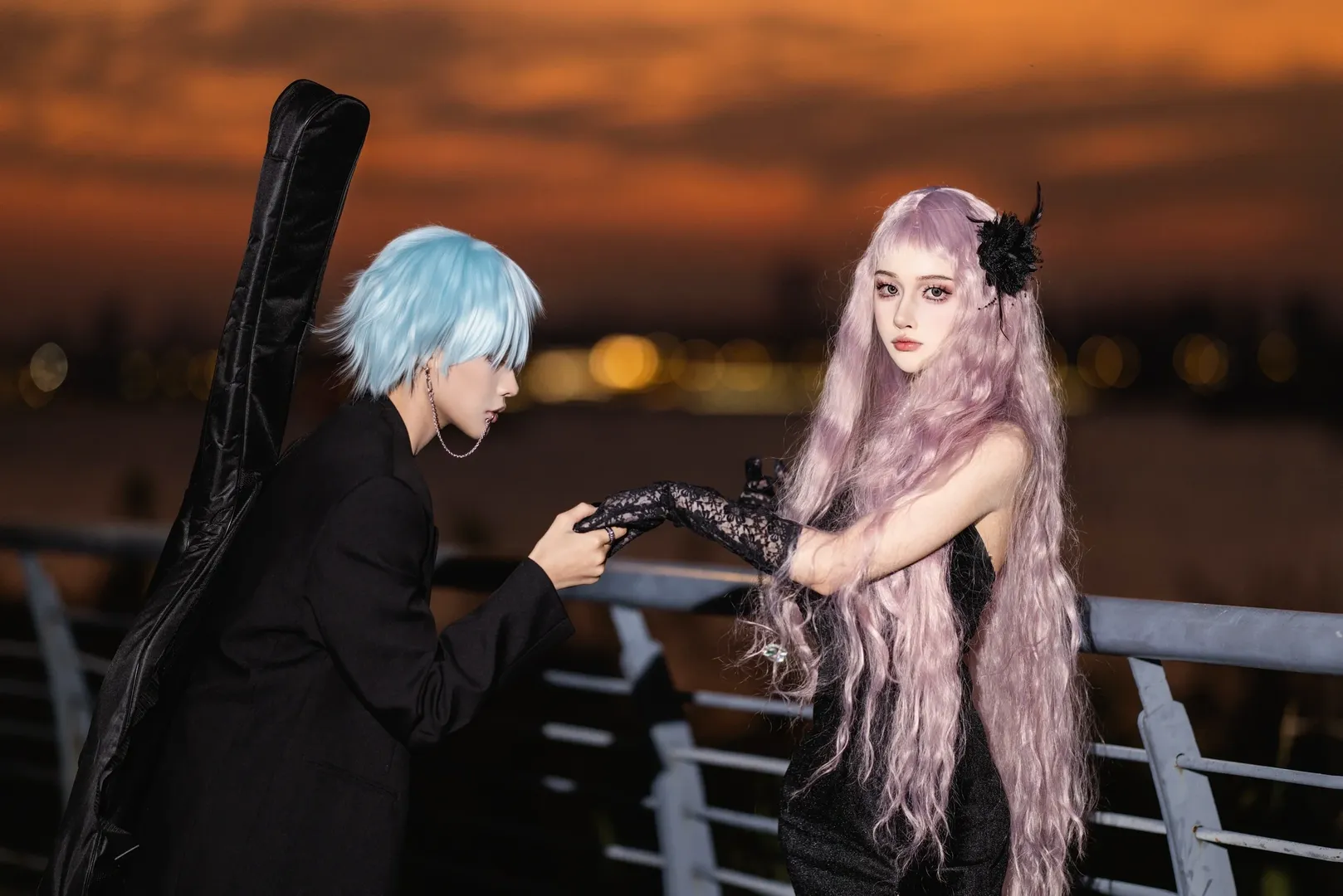 cosplay摄影, 双人角色扮演, NANA, 蕾拉cos, 真一cos - 第3张