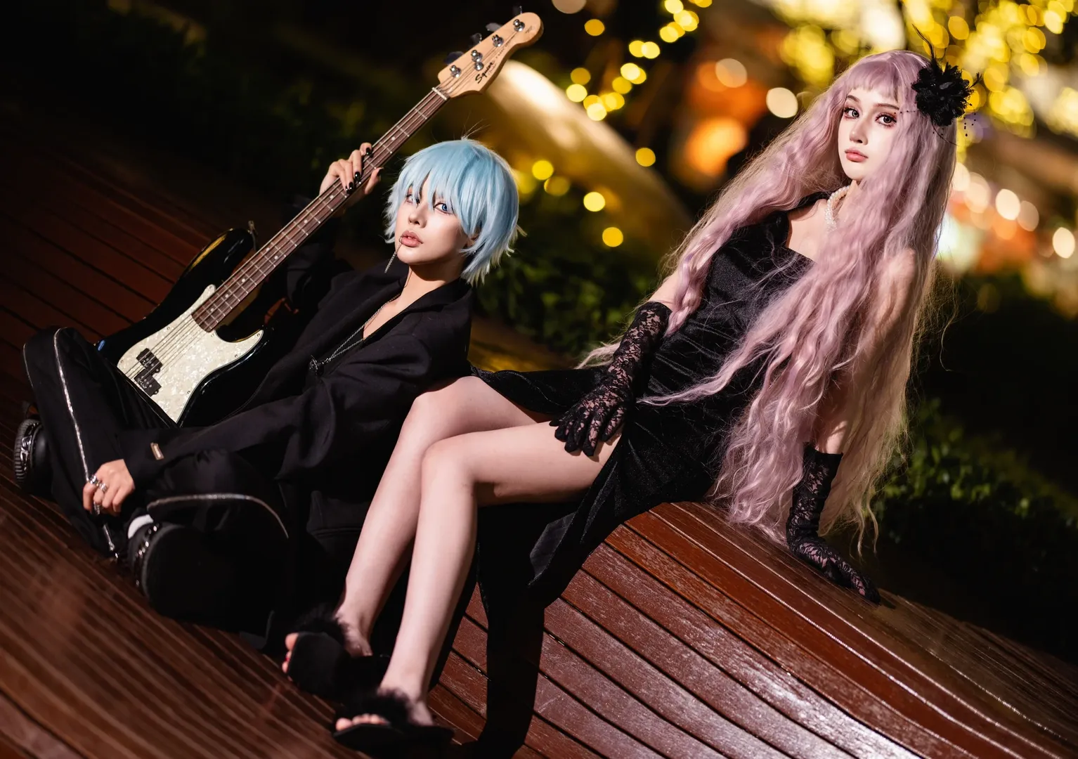 cosplay摄影, 双人角色扮演, NANA, 蕾拉cos, 真一cos - 第5张