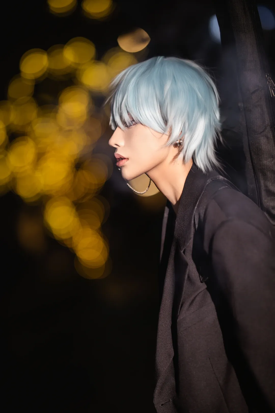 ウィッグスタイリング, コスプレ撮影, NANA, レイラ コスプレ, 夜の雰囲気 - 7枚目