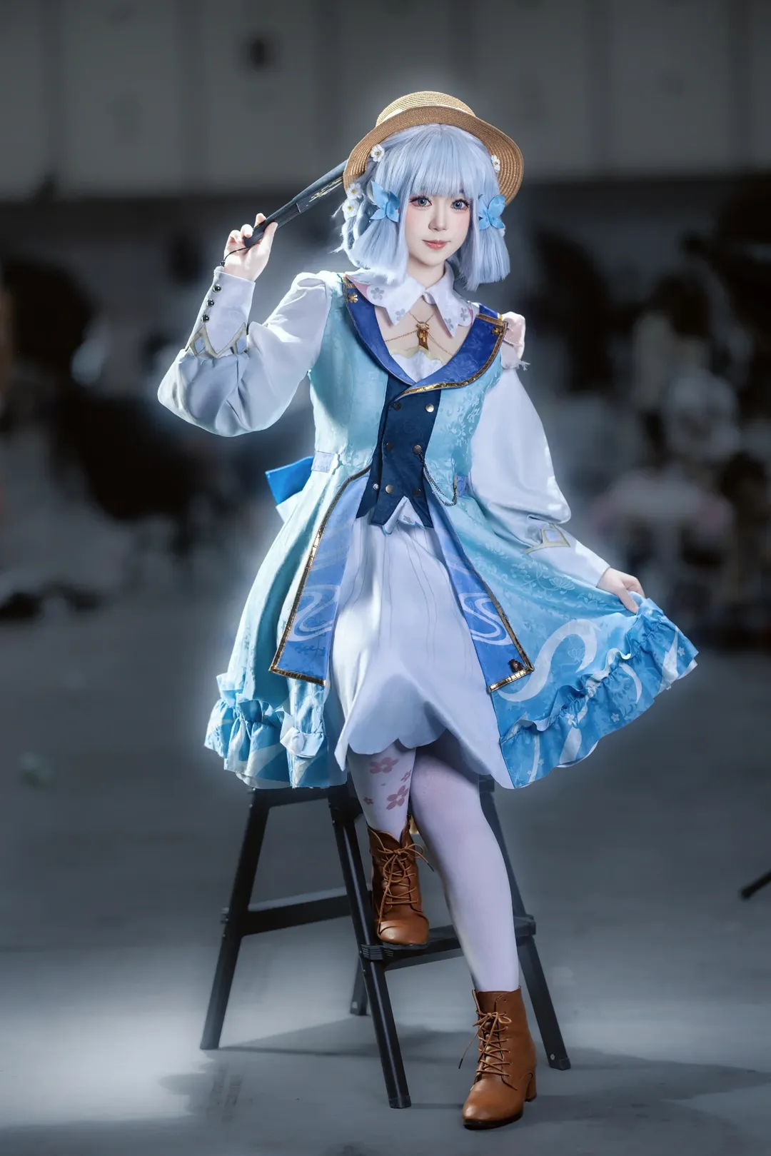 原神, 漫展返图, 神里绫华cos, cosplay场照, 金陵青年文化博览会 - 第5张