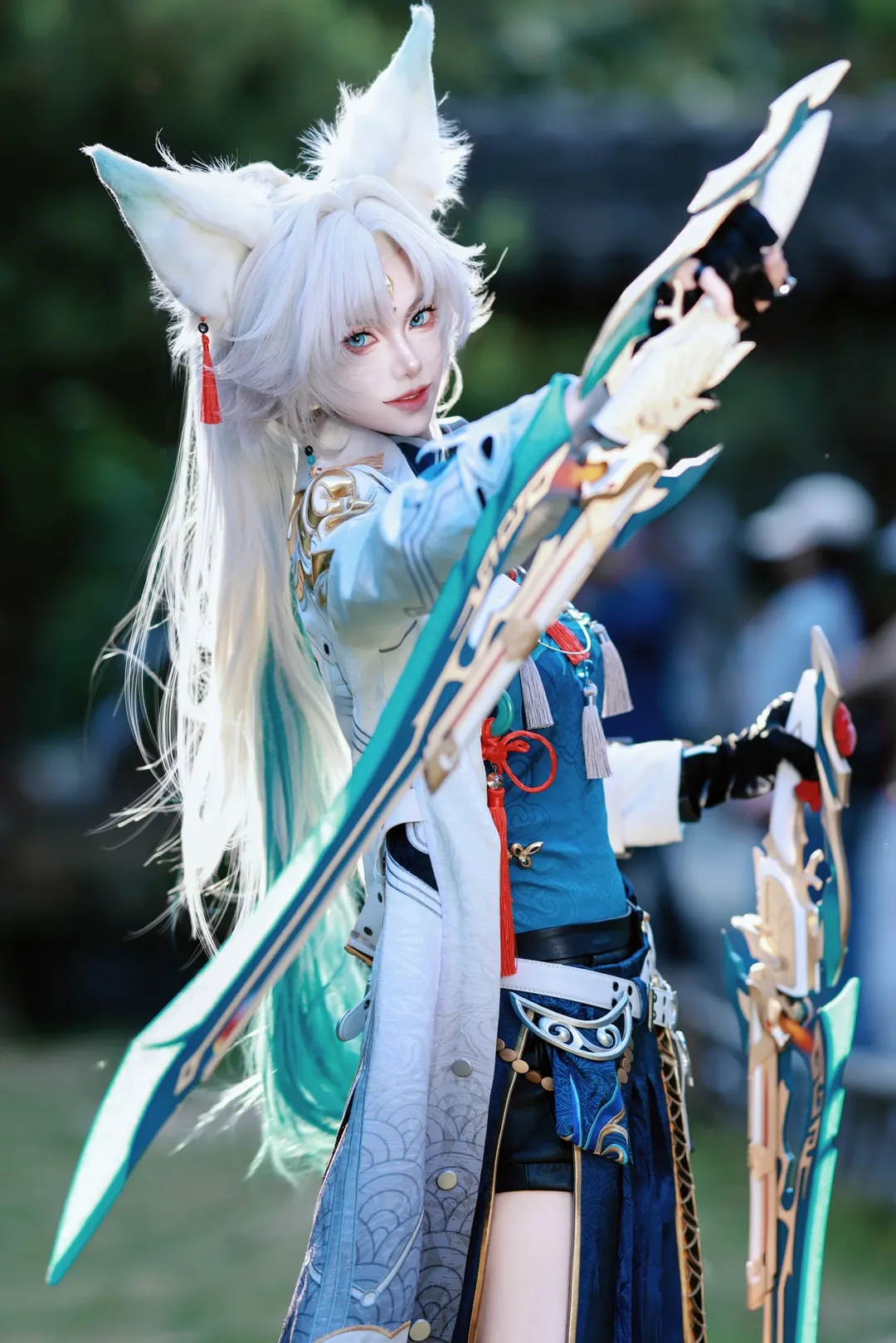 二次元摄影, 崩坏星穹铁道, 飞霄cos, cosplay正片, 服化道分享 - 第1张