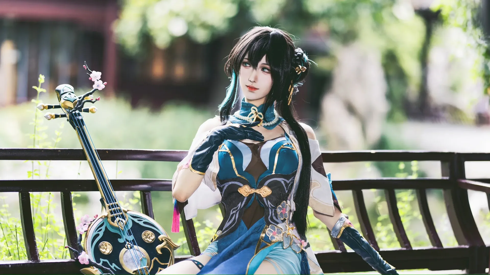 崩壊：スターレイル, コスプレ写真, ルアン・メェイ コスプレ, 中華風コスプレ, 南京瞻園
