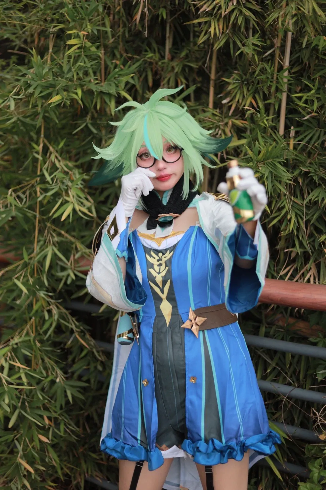 原神, アウトドア撮影, スクロース コスプレ, 二次元日常, コスプレコーディネート - 2枚目
