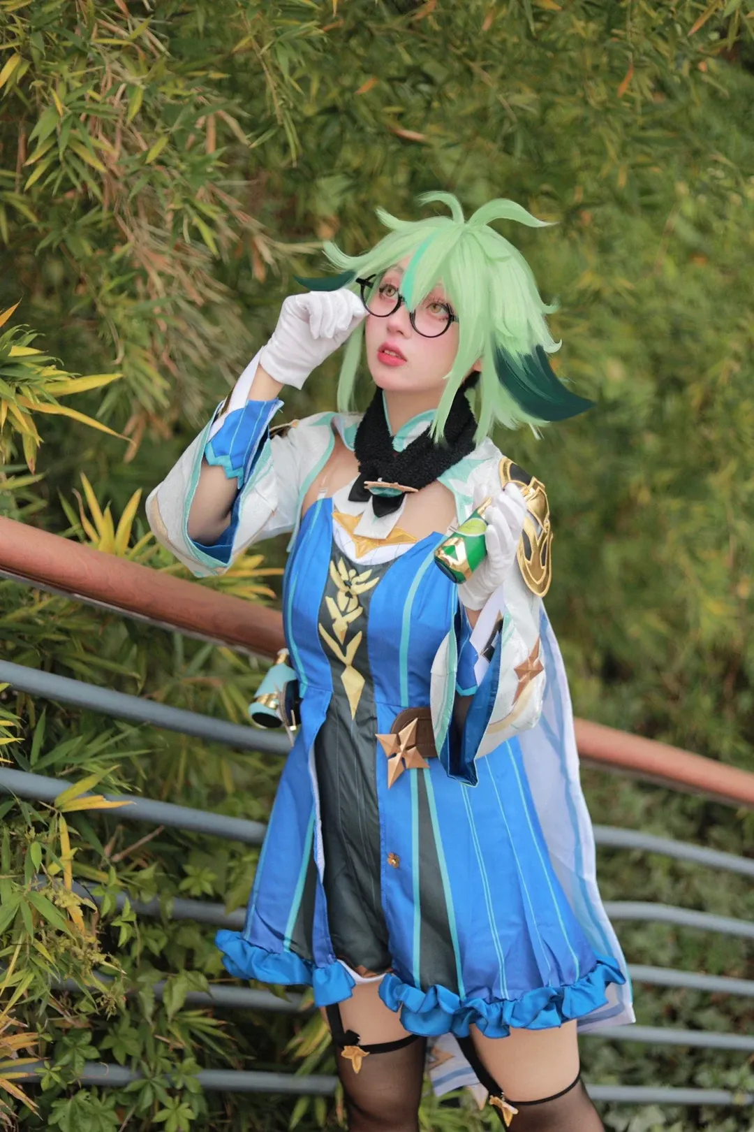 原神, アウトドア撮影, スクロース コスプレ, 二次元日常, コスプレコーディネート - 3枚目