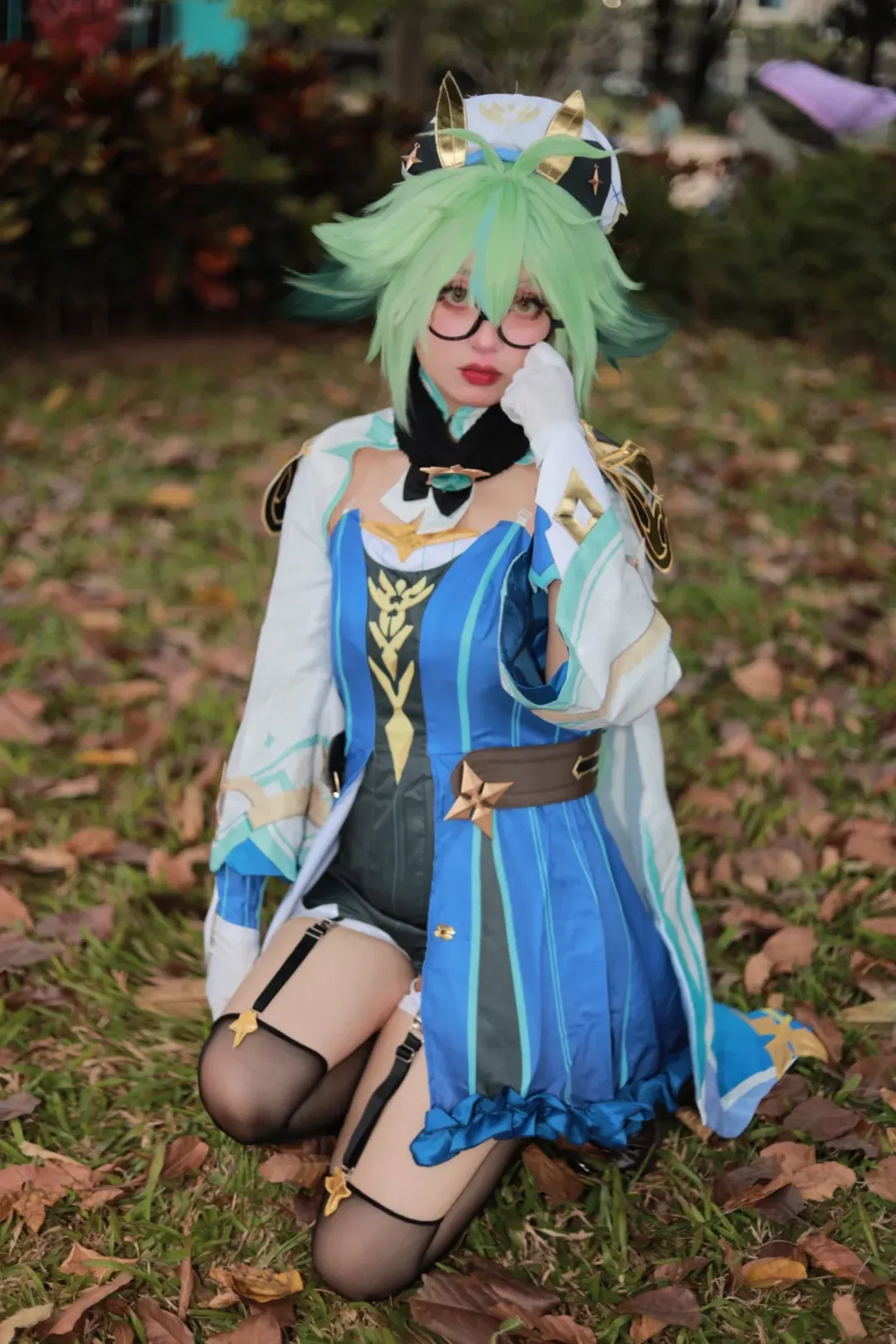 原神, アウトドア撮影, スクロース コスプレ, 二次元日常, コスプレコーディネート - 7枚目