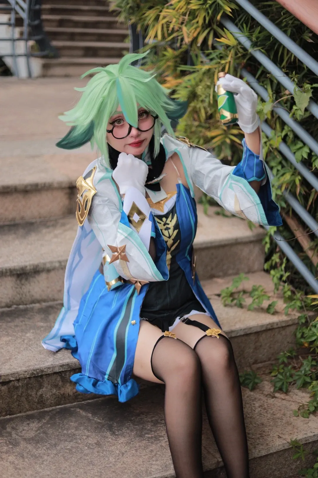 原神, アウトドア撮影, スクロース コスプレ, 二次元日常, コスプレコーディネート - 8枚目