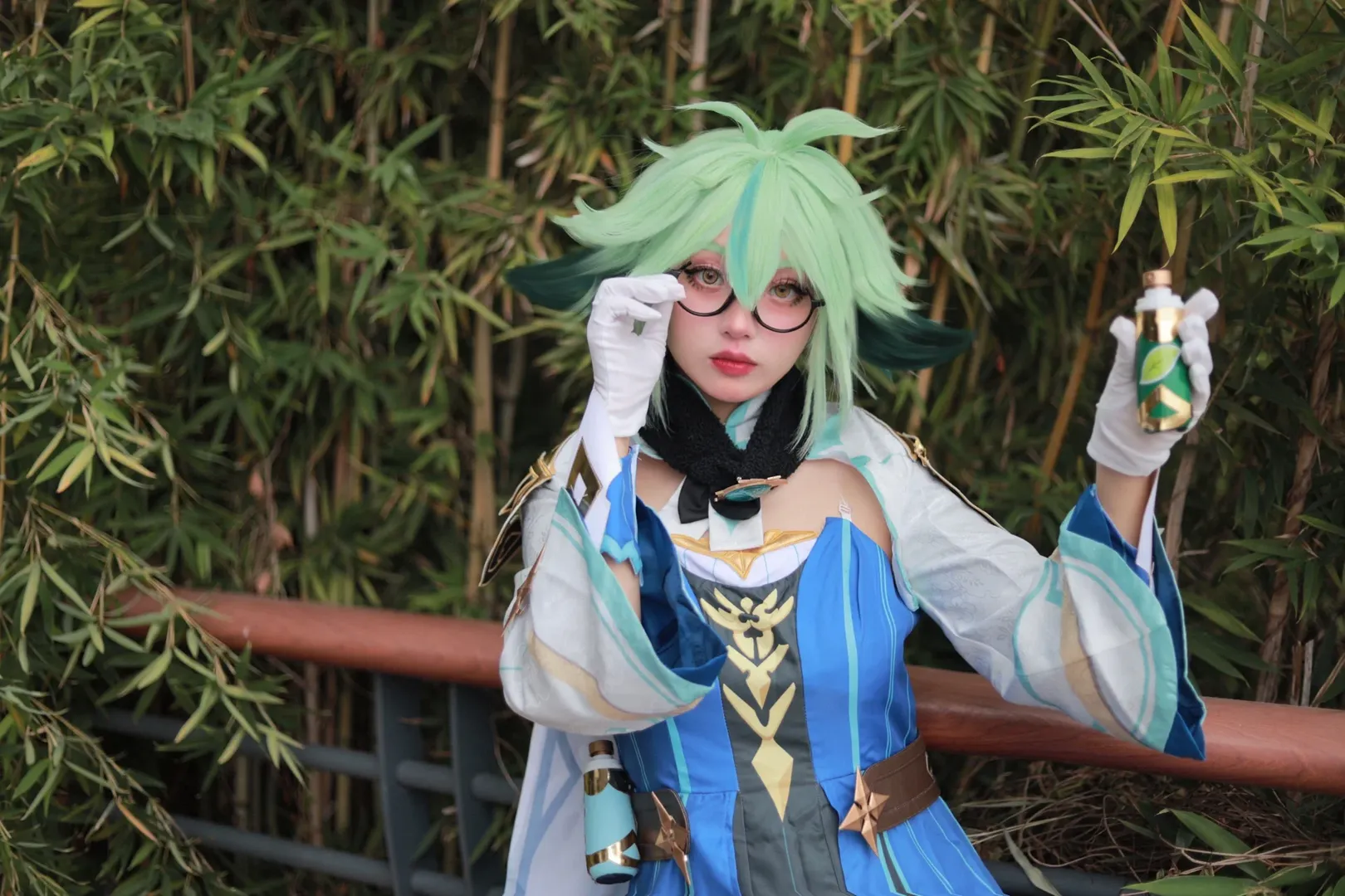 原神, アウトドア撮影, スクロース コスプレ, 二次元日常, コスプレコーディネート - 9枚目