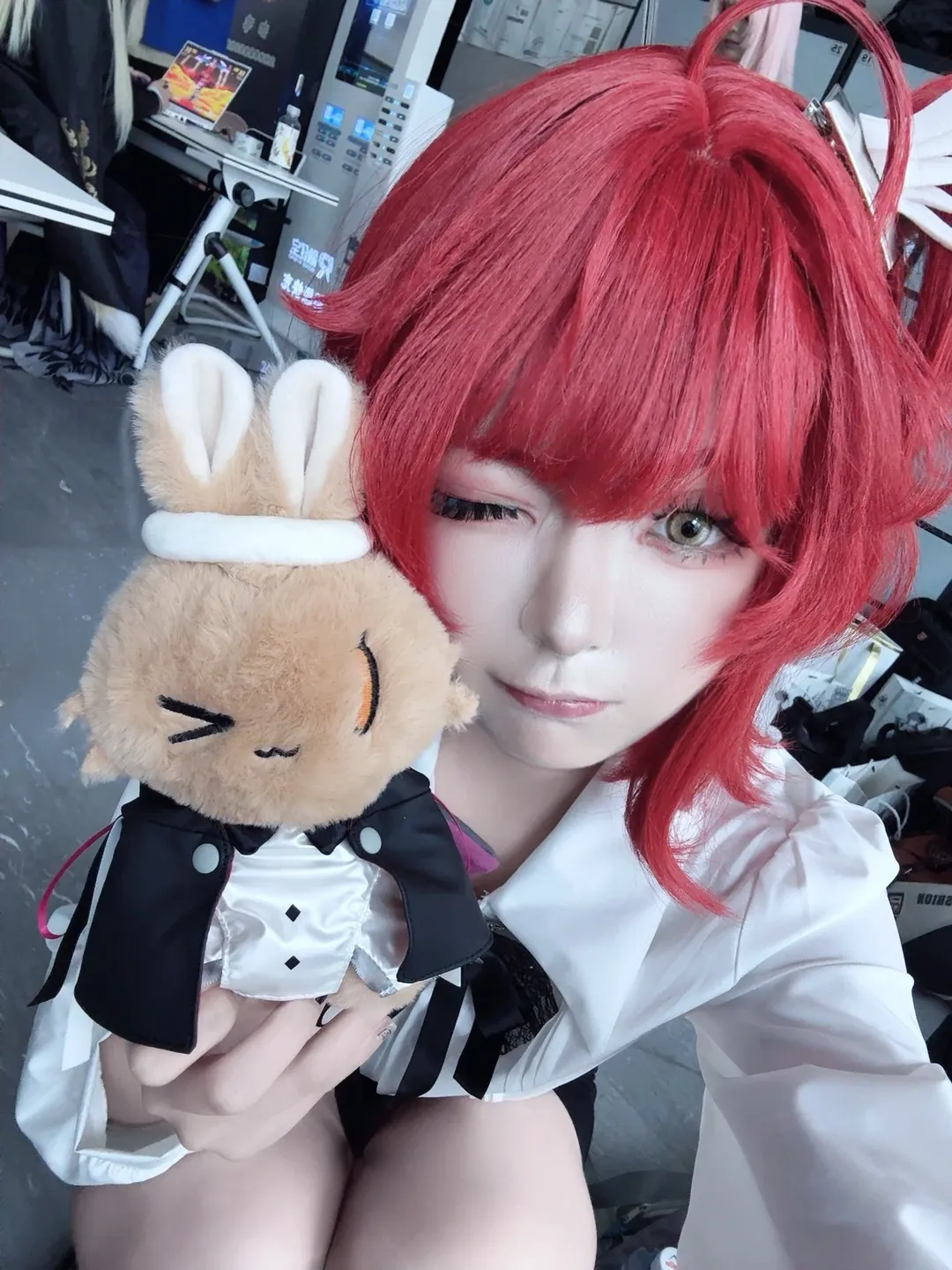 明日方舟, cosplay日常, 漫展集邮, 能天使cos, 姐妹同框
