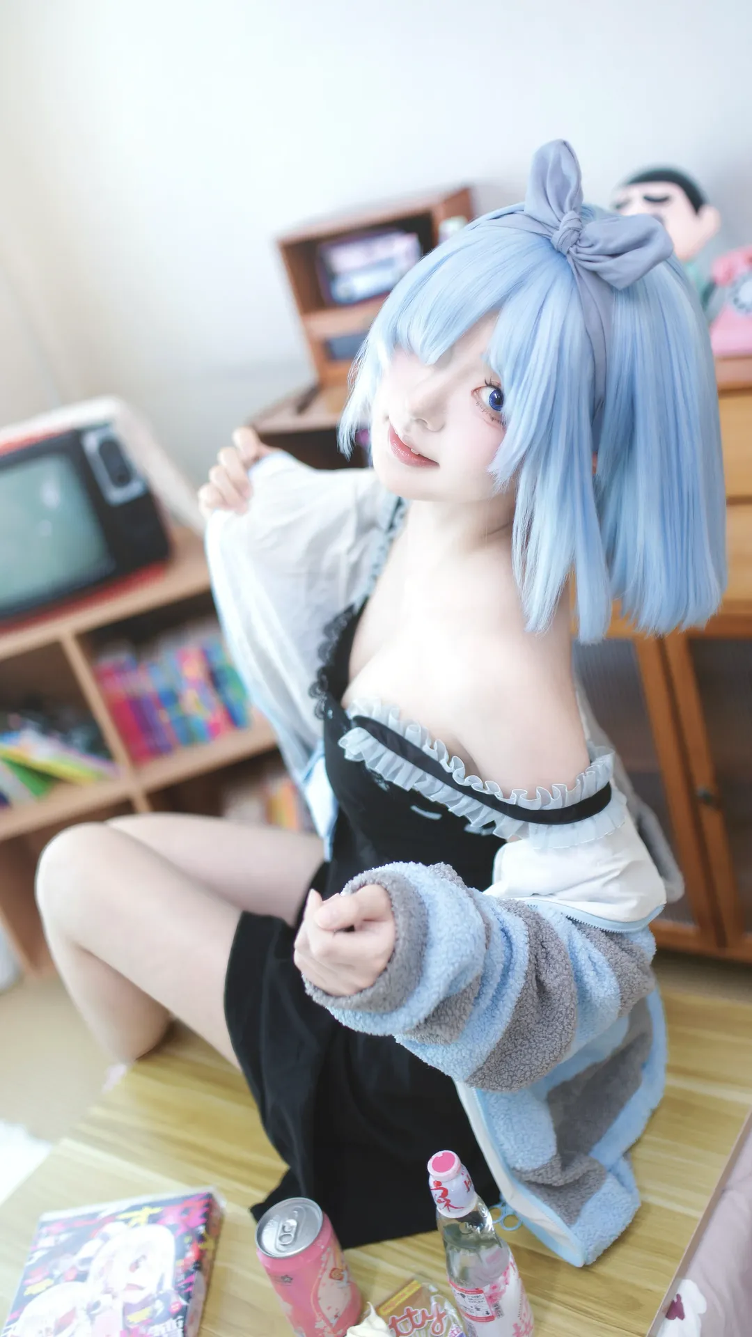 コスプレ, Re:ゼロから始める異世界生活, レム コスプレ, ポートレート, パジャマレム