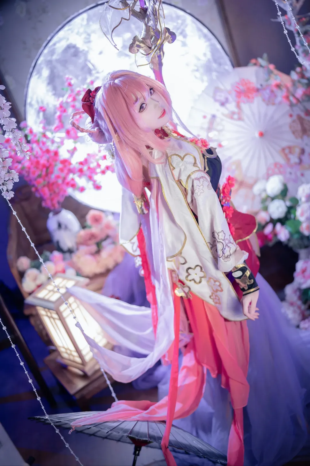 爱莉希雅cos, 崩坏3, 摄影作品, 国风cosplay, 春好桃夭cos - 第5张