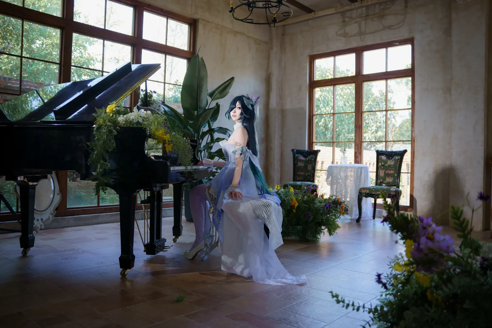 Honkai Impact 3rd, Anime cosplay, Fu Hua cosplay, South of France manor, Azure Court - Image 4