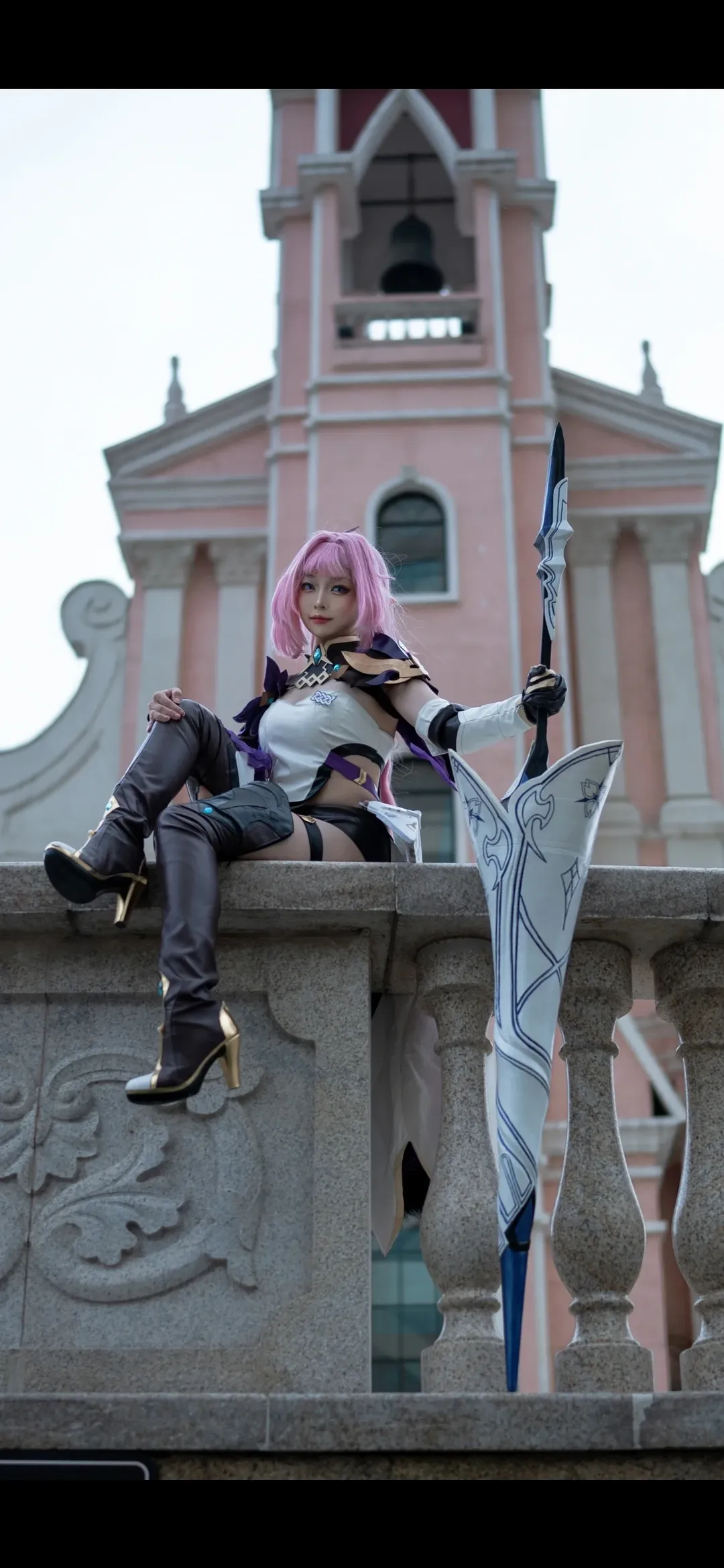 爱莉希雅cos, 崩坏3, cos正片, 二次元cosplay, 逐火十三英桀 - 第1张