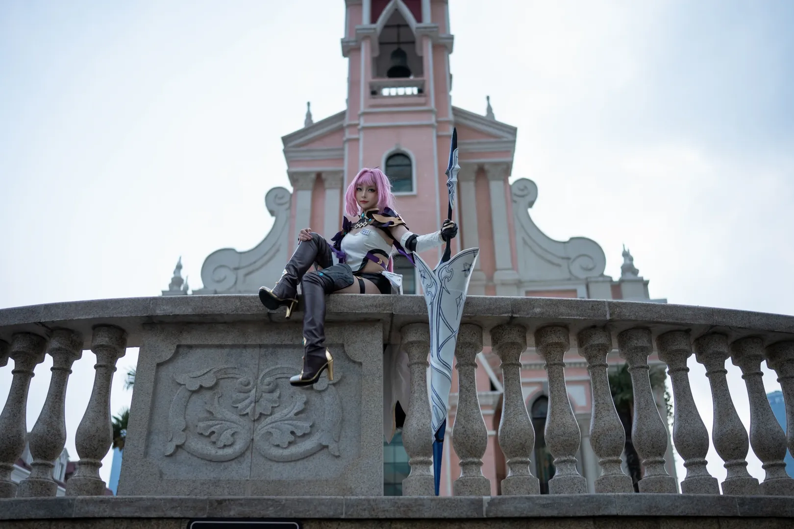爱莉希雅cos, 崩坏3, cos正片, 二次元cosplay, 逐火十三英桀 - 第2张