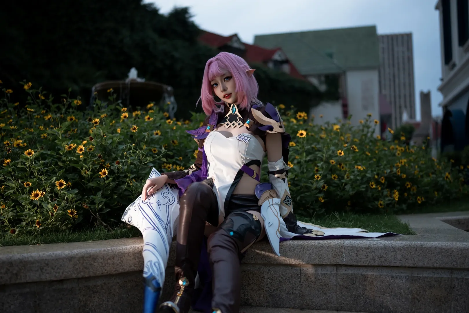 爱莉希雅cos, 崩坏3, cos正片, 二次元cosplay, 逐火十三英桀 - 第3张