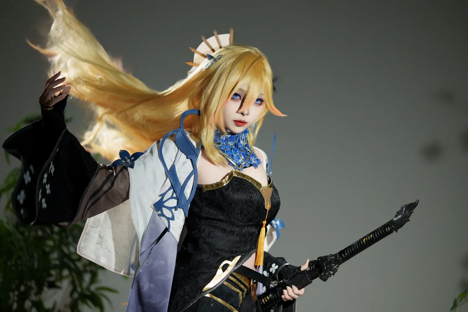 崩坏3, 二次元cosplay, 幽兰黛尔cos, 国风幻想, 女武神
