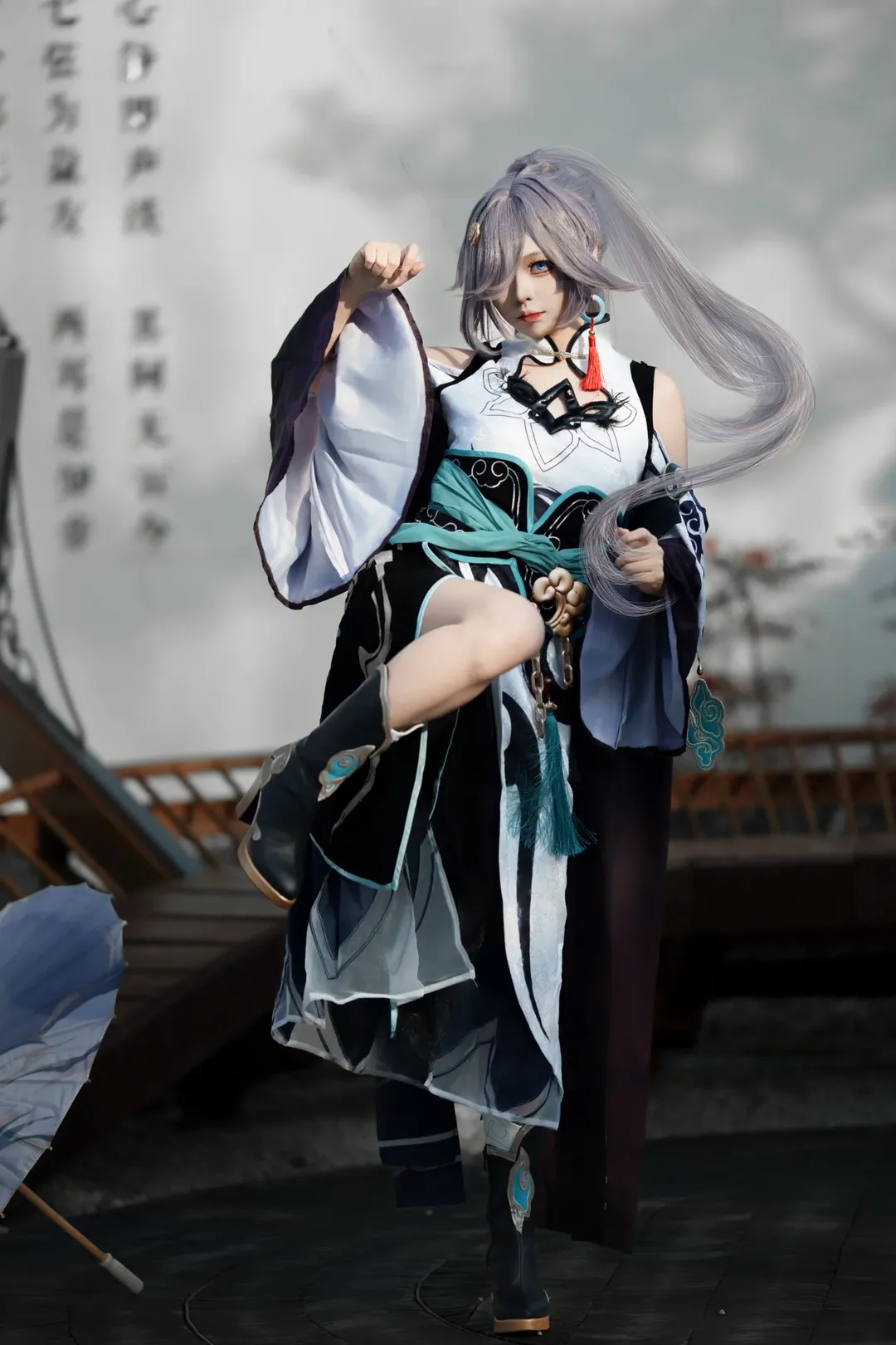 崩坏3, 古风cos, 国风摄影, 符华cos, 云墨丹心 - 第1张