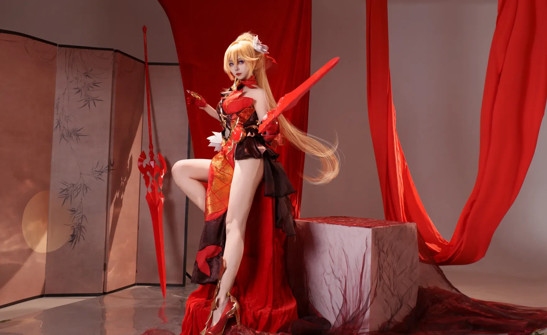 崩壊 3rd, 二次元コスプレ, デュランダル コスプレ, コスプレ撮影, 不滅のスターアンカー