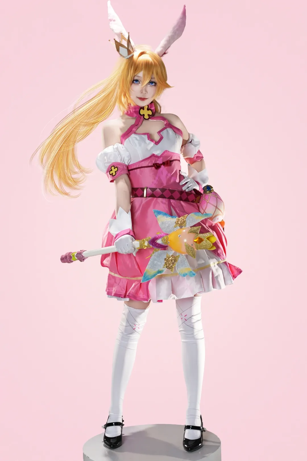 崩坏3, 二次元, cos正片, 魔法少女, 幽兰黛尔cos - 第2张