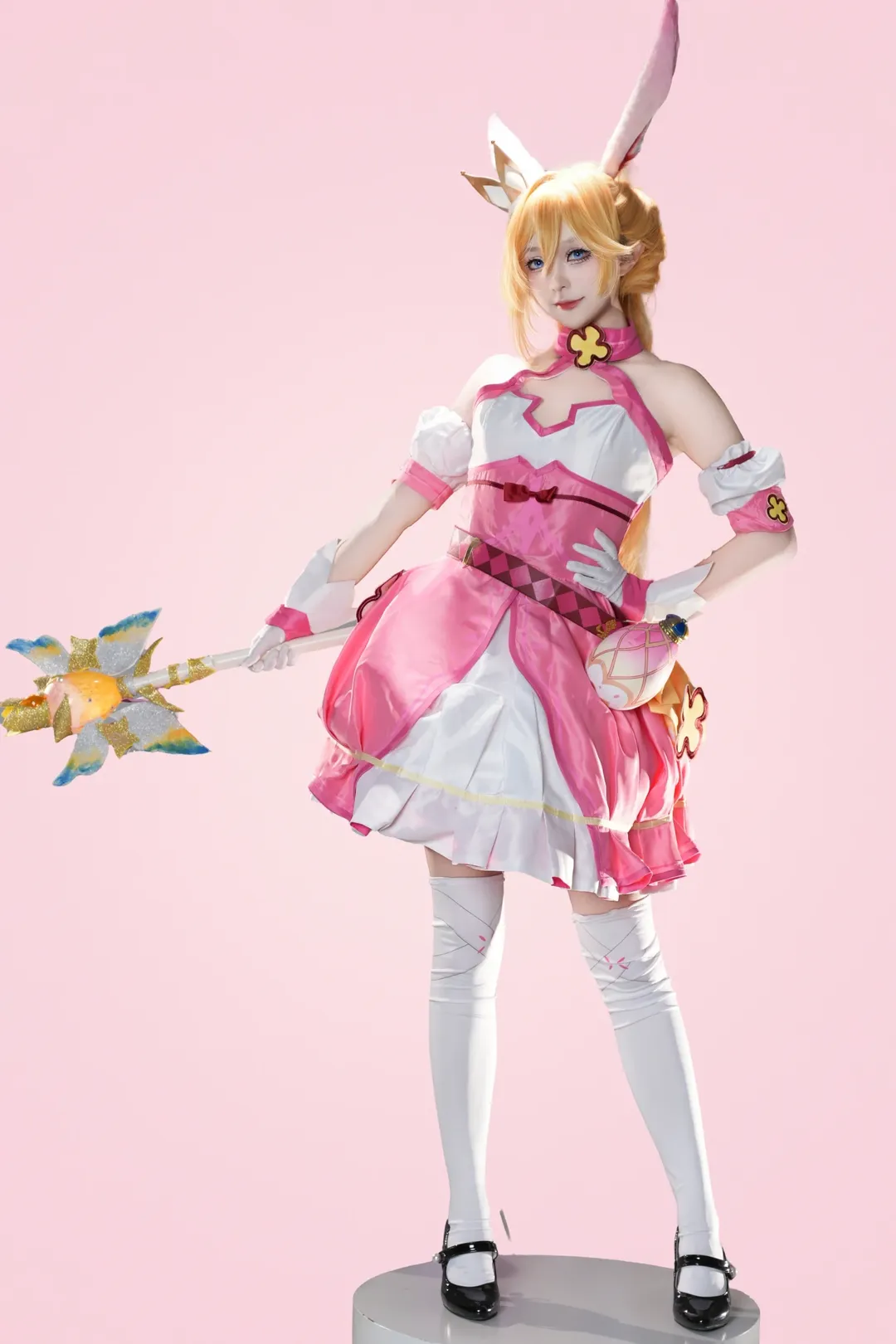 崩坏3, 二次元, cos正片, 魔法少女, 幽兰黛尔cos - 第3张