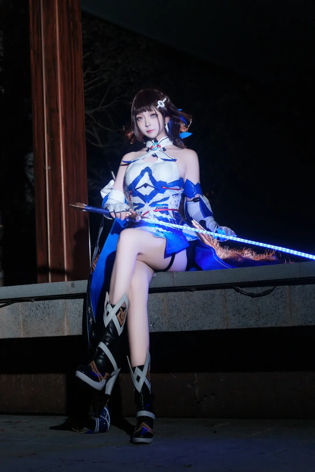 崩坏3, 古风摄影, 国风cosplay, 二次元cos正片, 李素裳cos - 第2张