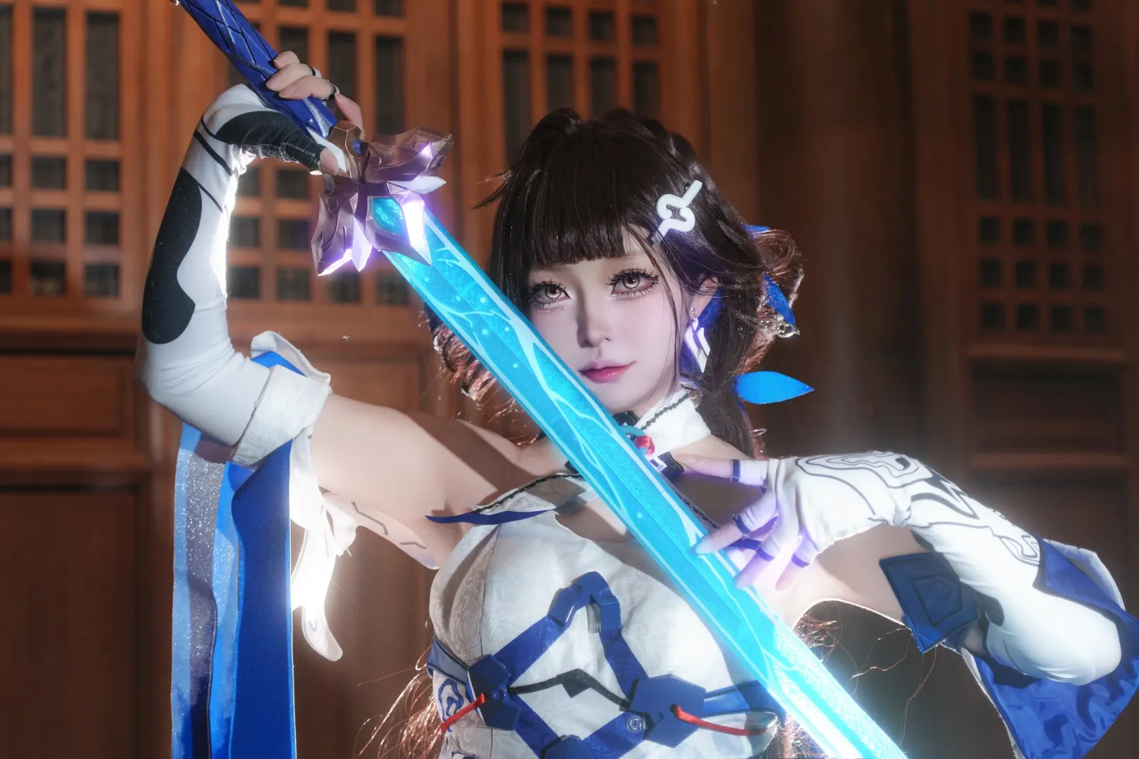 崩坏3, 古风摄影, 国风cosplay, 二次元cos正片, 李素裳cos