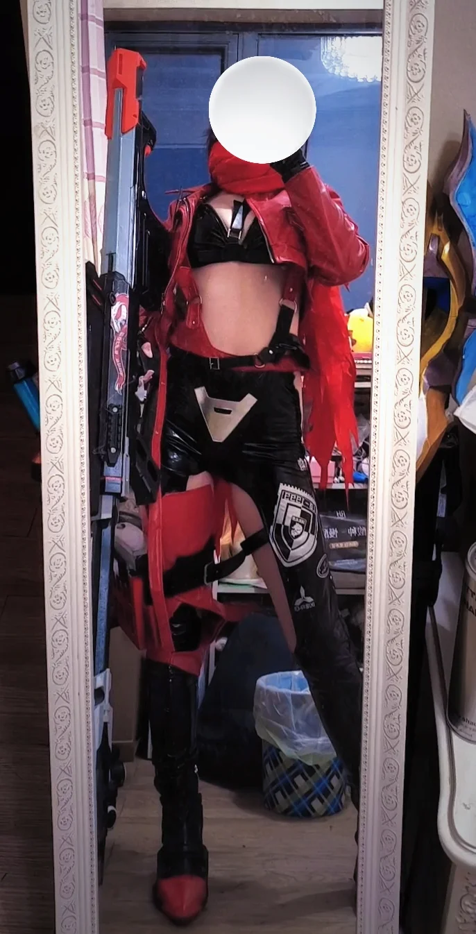 cosplay穿搭, 游戏角色cos, 妮姬胜利女神, 二次元试衣, 小红帽cos - 第1张