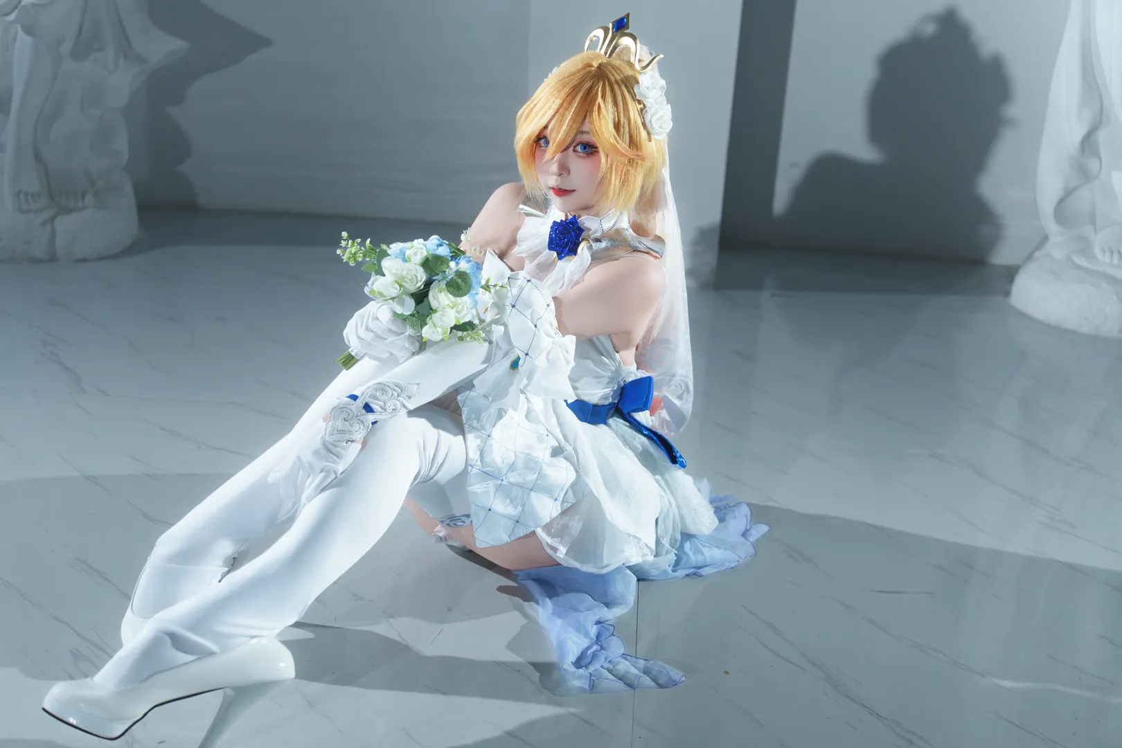 崩壊 3rd, 二次元撮影, コスプレ写真, デュランダル コスプレ, 不滅のスターアンカー