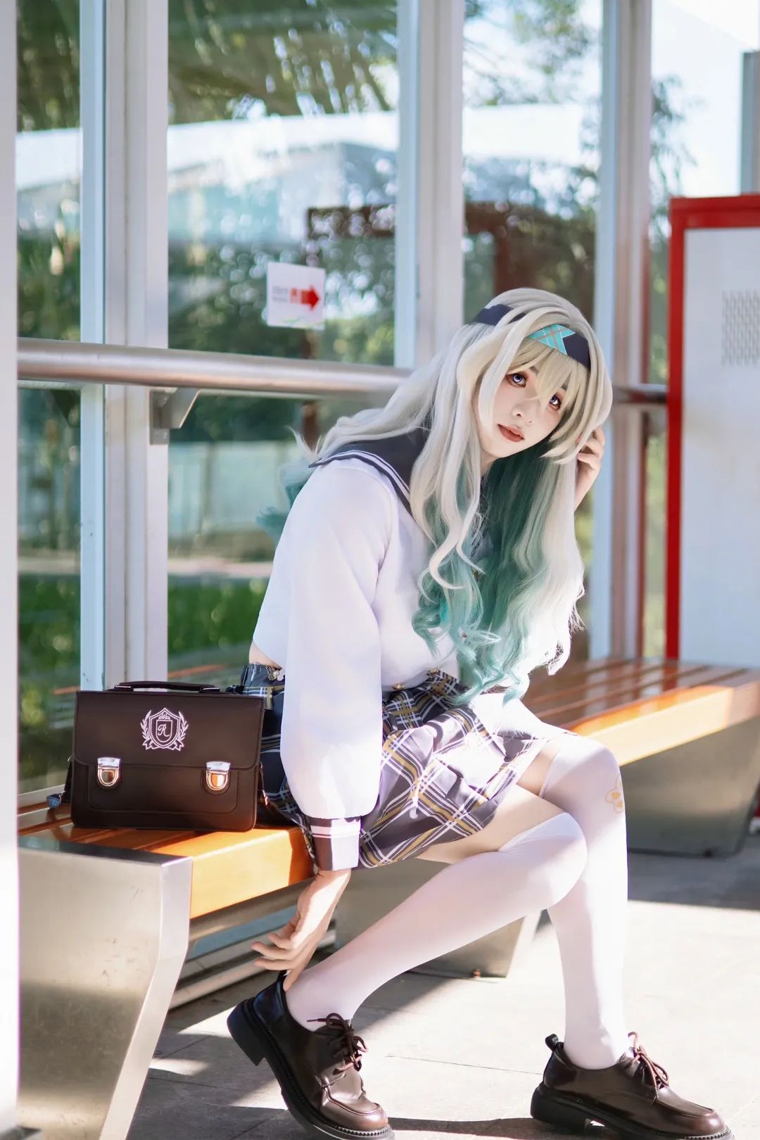 cosplay, 流萤cos, 春日手信, 广州陪拍, 日系JK制服 - 第1张