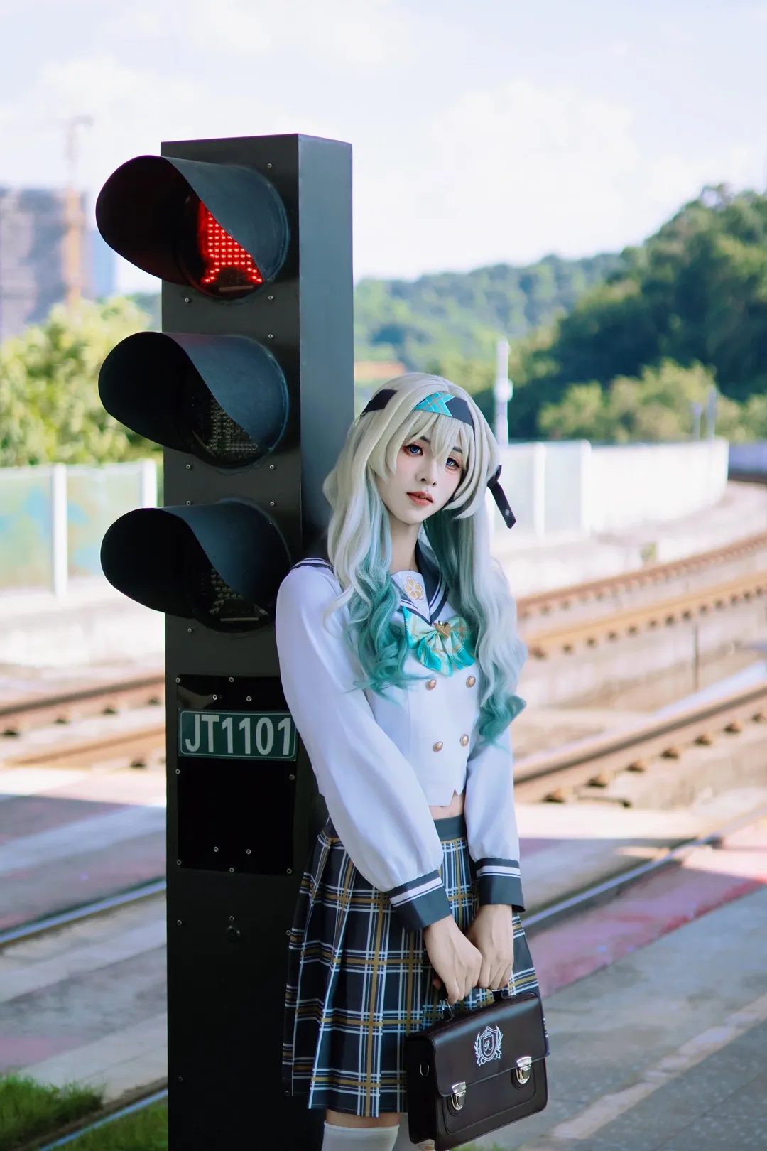 cosplay, 流萤cos, 春日手信, 广州陪拍, 日系JK制服 - 第2张
