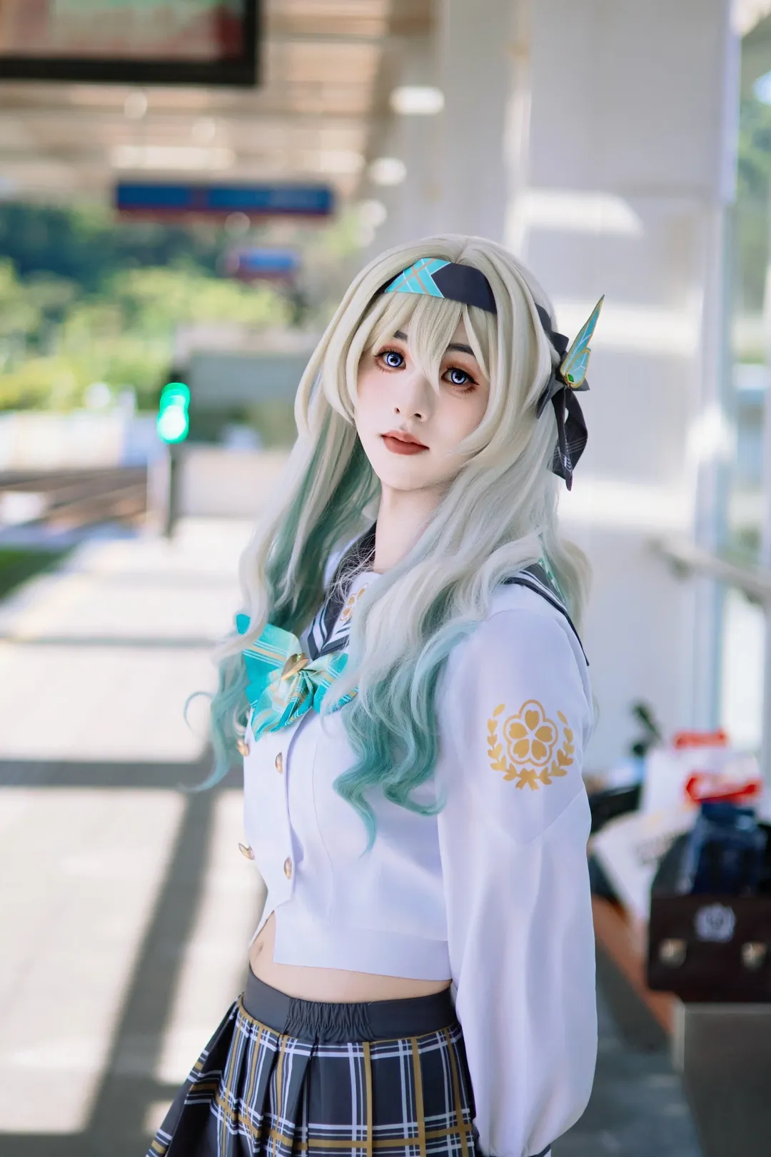 cosplay, 流萤cos, 春日手信, 广州陪拍, 日系JK制服 - 第4张